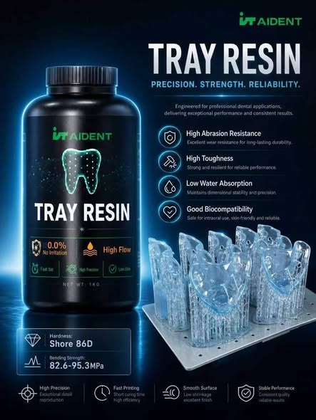 „Aident Dental Tray Resin“ sėkmingai gavo CE sertifikatą, todėl visame pasaul...